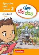 Cover-Bild zum Titel 'der die das - Sprache und Lesen 2. Schuljahr. Arbeitsheft Lesen' von 'Irene Hoppe, Marion Gutzmann'