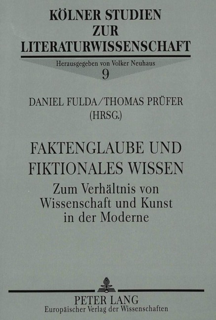 Faktenglaube und fiktionales Wissen - 