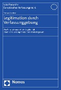 Cover-Bild zum Titel 'Legitimation durch Verfassunggebung' von 'Tobias Herbst'