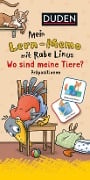 Cover-Bild zum Titel 'Mein Lern-Memo mit Rabe Linus - Wo sind meine Tiere?' von 'Dorothee Raab'