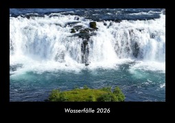 Cover-Bild zum Titel 'Wasserfälle 2026 Fotokalender DIN A3' von 'Tobias Becker'