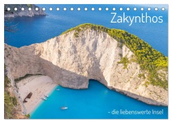 Cover-Bild zum Titel 'Zakynthos - die liebenswerte Insel (Tischkalender 2026 DIN A5 quer), CALVENDO Monatskalender' von 'Stefan O. Schüller und Elke Schüller'