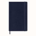 Moleskine 12 Monate Wochen Notizkalender 2025, Large/A5, 1 Wo = 1 Seite, rechts linierte Seite, Weicher Einband, Saphir - 