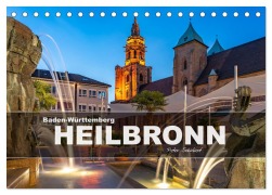 Cover-Bild zum Titel 'Baden-Württemberg - Heilbronn (Tischkalender 2026 DIN A5 quer), CALVENDO Monatskalender' von 'Peter Schickert'