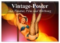 Vintage-Poster aus Theater, Film und Werbung (Wandkalender 2025 DIN A3 quer), CALVENDO Monatskalender - Elisabeth Stanzer