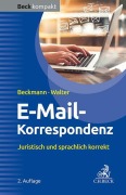 Cover-Bild zum Titel 'E-Mail-Korrespondenz' von 'Edmund Beckmann, Steffen Walter'
