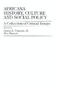 Cover-Bild zum Titel 'Africana History, Culture and Social Policy' von ''