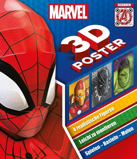 MARVEL: 3D-Poster - 