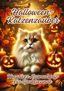 Cover-Bild zum Titel 'Halloween-Katzenzauber' von 'Ela Artjoy'