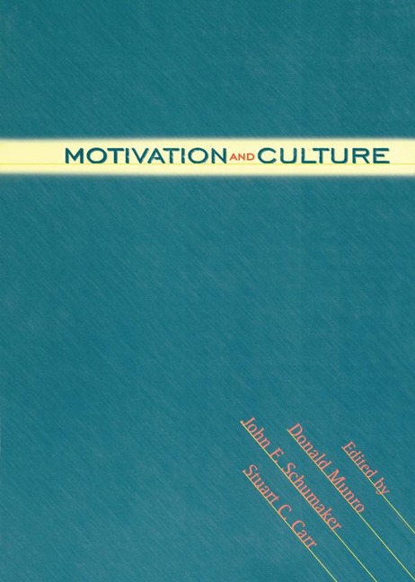 Motivation and Culture - 