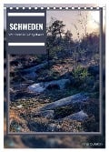 Schweden - Wandern in Västergötland (Tischkalender 2025 DIN A5 hoch), CALVENDO Monatskalender - Irina Gulakov