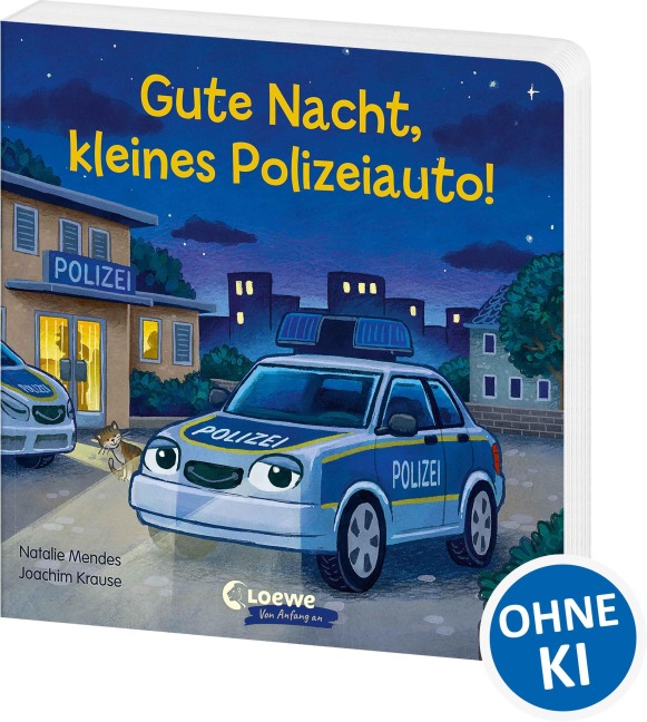 Gute Nacht, kleines Polizeiauto! - Natalie Mendes