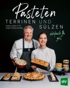 Cover-Bild zum Titel 'Pasteten, Terrinen und Sülzen' von 'Joana Gimbutyte, Josef Moßhammer'