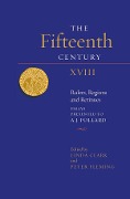 Cover-Bild zum Titel 'The Fifteenth Century XVIII' von ''