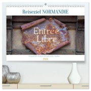 Cover-Bild zum Titel 'Reiseziel Normandie (hochwertiger Premium Wandkalender 2026 DIN A2 quer), Kunstdruck in Hochglanz' von 'Klaus Scholz'