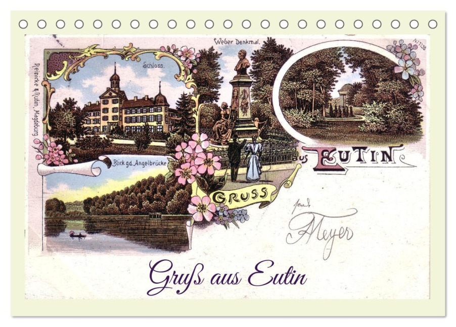Gruß aus Eutin (Tischkalender 2026 DIN A5 quer), CALVENDO Monatskalender - Henning von Löwis of Menar
