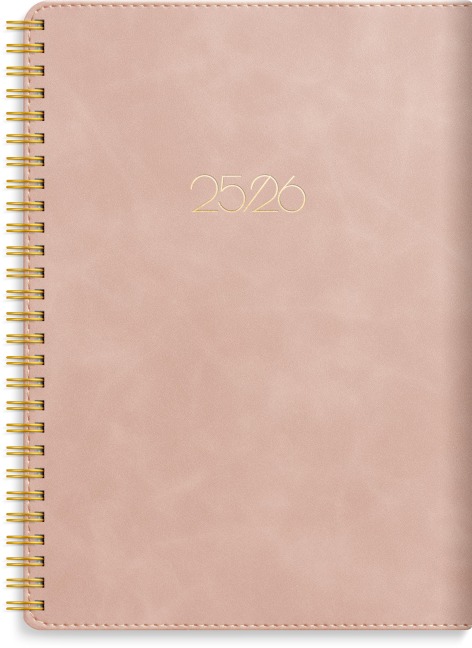 Burde Senator A5 Twist Rosa Schülerkalender 2025/2026 - 
