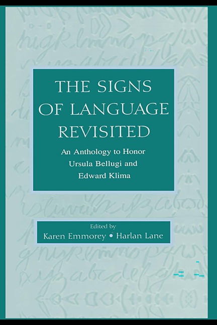 The Signs of Language Revisited - 