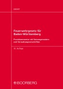 Cover-Bild zum Titel 'Feuerwehrgesetz für Baden-Württemberg' von 'Armin Ernst'