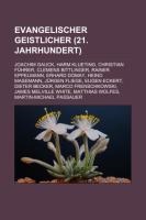 Evangelischer Geistlicher (21. Jahrhundert) - 