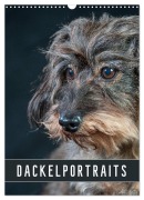 Cover-Bild zum Titel 'Dackelportraits (Wandkalender 2027 DIN A3 hoch), CALVENDO Monatskalender' von 'Susann Kuhr'