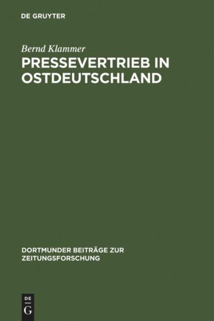 Pressevertrieb in Ostdeutschland - Bernd Klammer