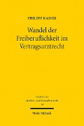 Cover-Bild zum Titel 'Wandel der Freiberuflichkeit im Vertragsarztrecht' von 'Philipp Kaiser'