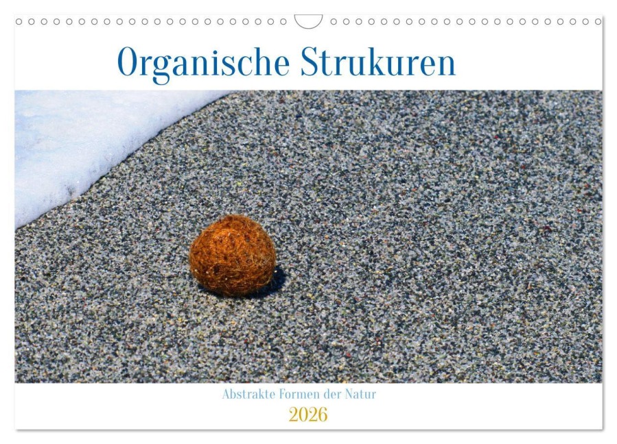 organische Strukturen Abstrakte Formen der Natur (Wandkalender 2026 DIN A3 quer), CALVENDO Monatskalender - Claudia Schimmack