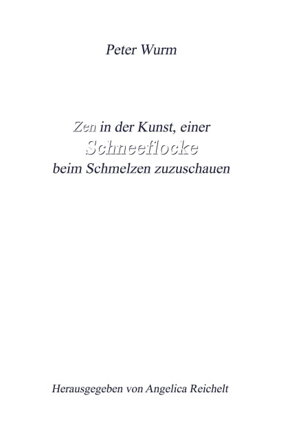Schneeflocke - Peter Wurm