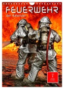 Cover-Bild zum Titel 'Feuerwehr - der Kalender (Wandkalender 2026 DIN A4 hoch), CALVENDO Monatskalender' von 'Peter Roder'