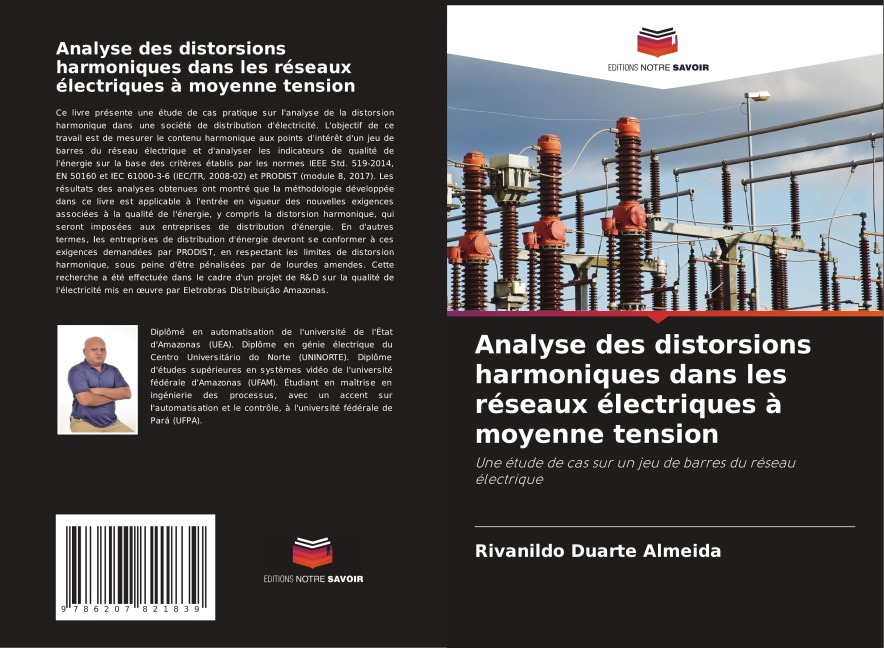 Analyse des distorsions harmoniques dans les réseaux électriques à moyenne tension - Rivanildo Duarte Almeida