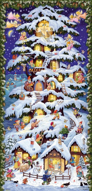 Adventskalender "Waldhaus" - 