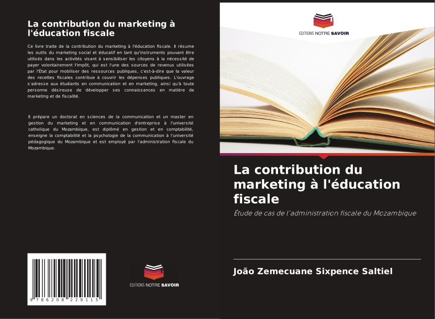 La contribution du marketing à l'éducation fiscale - João Zemecuane Sixpence Saltiel