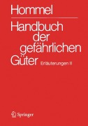 Cover-Bild zum Titel 'Handbuch der gefährlichen Güter. Erläuterungen II' von ''