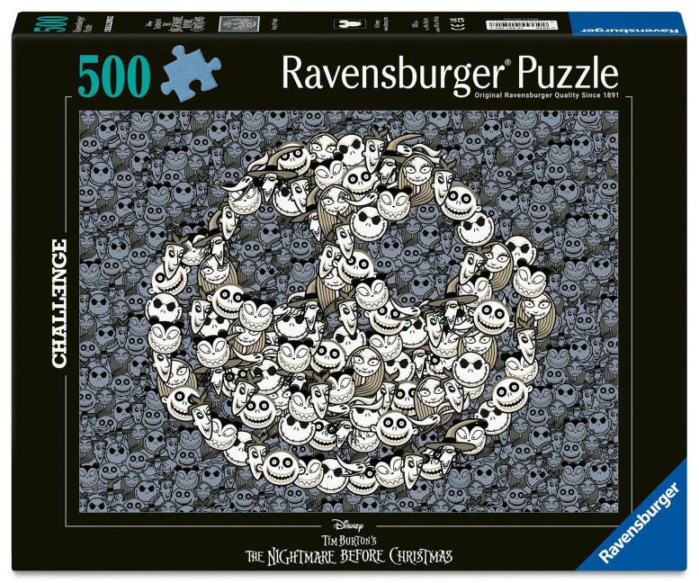 Erwachsenenpuzzle 500 Teile - Disney The Nightmare Before Christmas - König des Schreckens - 