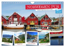 Cover-Bild zum Titel 'Norwegen PUR (Wandkalender 2026 DIN A4 quer), CALVENDO Monatskalender' von 'Werner Prescher'