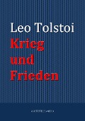 Cover-Bild zum Titel 'Krieg und Frieden' von 'Leo Tolstoi'
