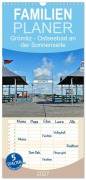 Cover-Bild zum Titel 'Familienplaner 2027 - Grömitz - Ostseebad an der Sonnenseite mit 5 Spalten (Wandkalender, 21 x 45 cm) CALVENDO' von 'Nordbilder'