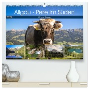 Cover-Bild zum Titel 'Allgäu - Perle im Süden (hochwertiger Premium Wandkalender 2027 DIN A2 quer), Kunstdruck in Hochglanz' von 'Florian Krauss'