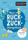 Cover-Bild zum Titel 'Mein Ruckzuck-Übungsblock Einmaleins 2. Klasse' von 'Ute Müller-Wolfangel, Beate Schreiber'