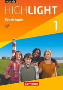 Cover-Bild zum Titel 'English G Highlight  01: 5. Schuljahr. Workbook mit Audios online. Hauptschule' von 'Gwen Berwick, Sydney Thorne'