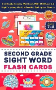 Cover-Bild zum Titel 'Second Grade Sight Word Reading Flash Cards: 2nd Grade Activity Workbook With 150 Essential High Frequency Words to Practice Spelling and Phonics (Elementary Books for Kids)' von 'Scholastic Panda Education'