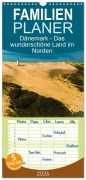 Cover-Bild zum Titel 'Familienplaner 2026 - Dänemark - Das wunderschöne Land im Norden. mit 5 Spalten (Wandkalender, 21 x 45 cm) CALVENDO' von 'M. Scott'