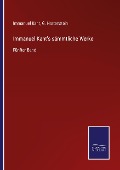 Cover-Bild zum Titel 'Immanuel Kant's sämmtliche Werke' von 'Immanuel Kant'