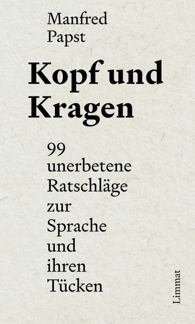 Kopf und Kragen - Manfred Papst