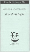Cover-Bild zum Titel 'Il venti di luglio' von 'Alexander Lernet-Holenia'