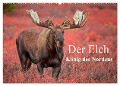 Der Elch - König des Nordens (Wandkalender 2024 DIN A2 quer), CALVENDO Monatskalender - Inken Paletta Pelzer