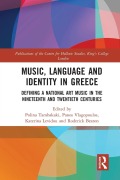 Cover-Bild zum Titel 'Music, Language and Identity in Greece' von ''
