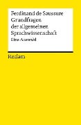 Grundfragen der allgemeinen Sprachwissenschaft - Ferdinand de Saussure