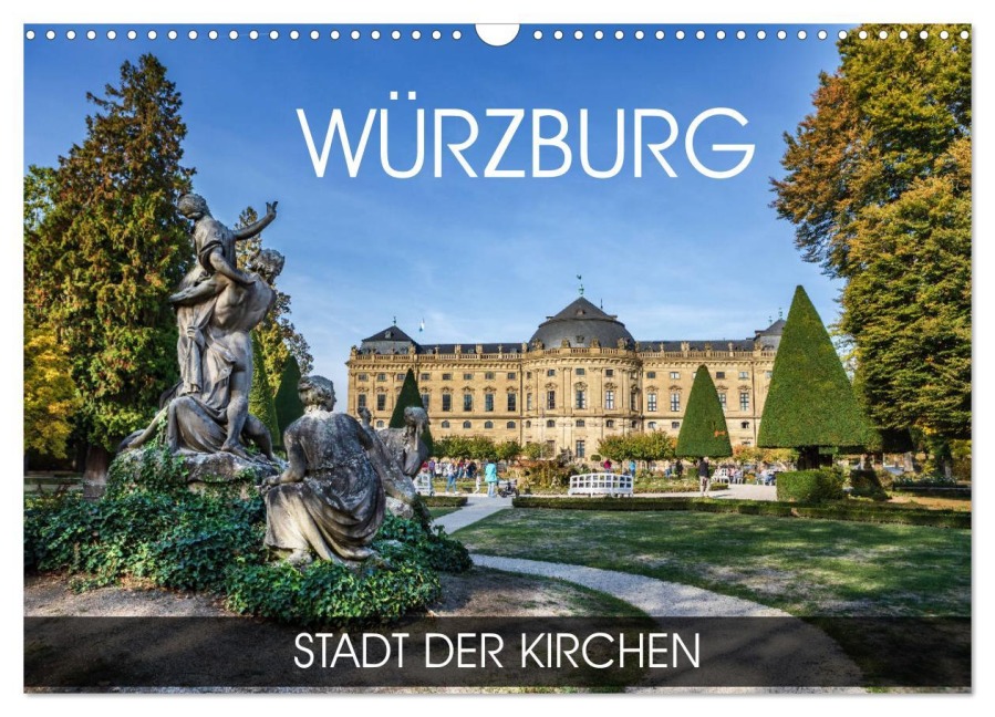 Würzburg - Stadt der Kirchen (Wandkalender 2026 DIN A3 quer), CALVENDO Monatskalender - Val Thoermer